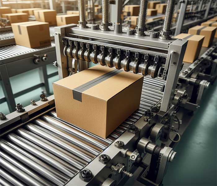 چسب زن کارتن